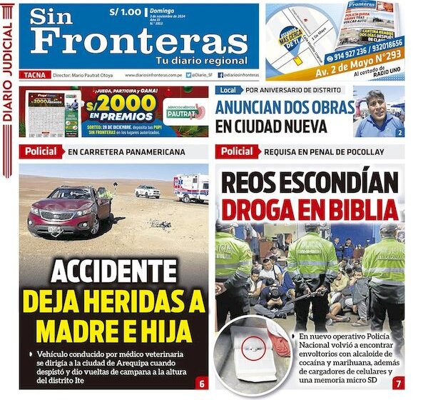 DIARIO SIN FRONTERAS TACNA