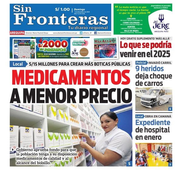 DIARIO SIN FRONTERAS AREQUIPA