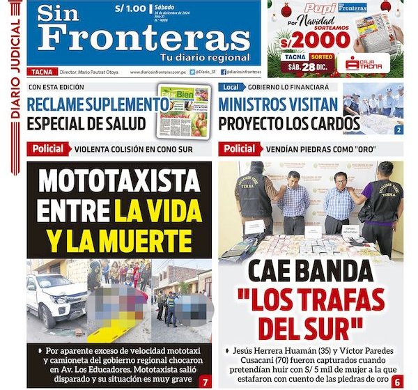 DIARIO SIN FRONTERA TACNA