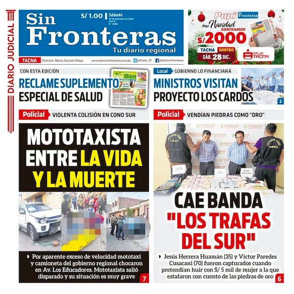 DIARIO SIN FRONTERA TACNA