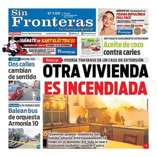 DIARIO SIN FRONTERAS AREQUIPA