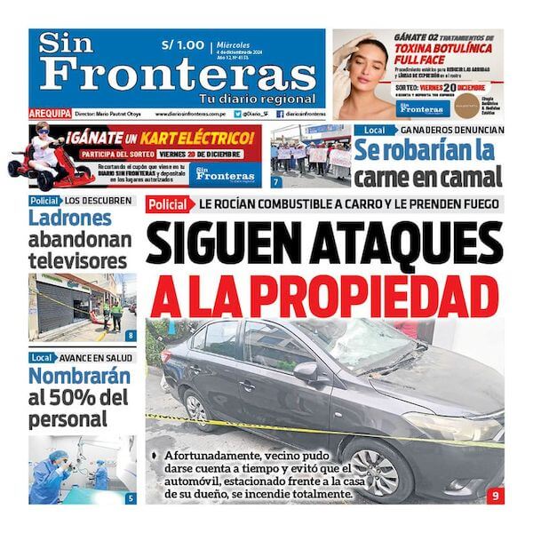 DIARIO SIN FRONTERAS AREQUIPA