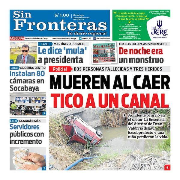 DIARIO SIN FRONTERAS AREQUIPA