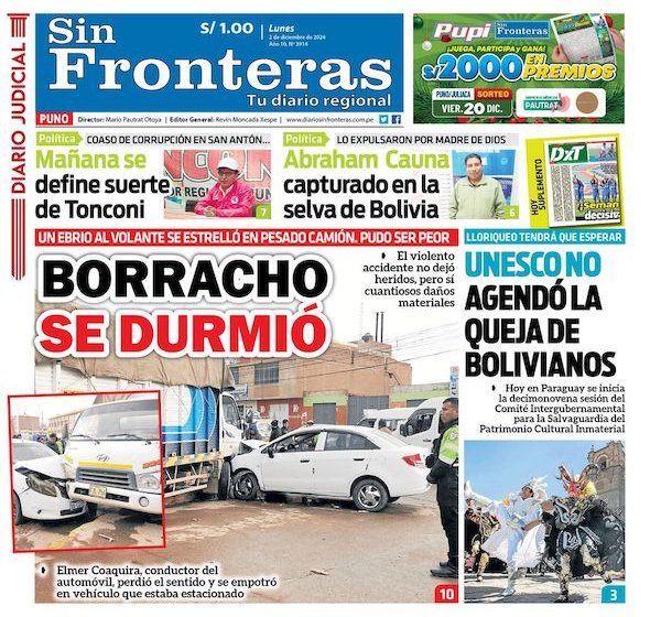 DIARIO SIN FRONTERAS PUNO