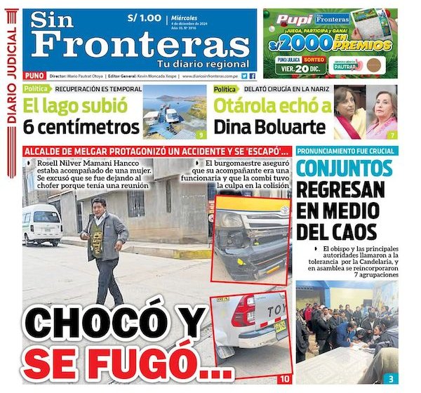 DIARIO SIN FRONTERAS PUNO