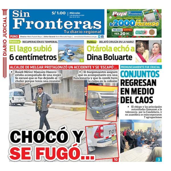 DIARIO SIN FRONTERAS PUNO