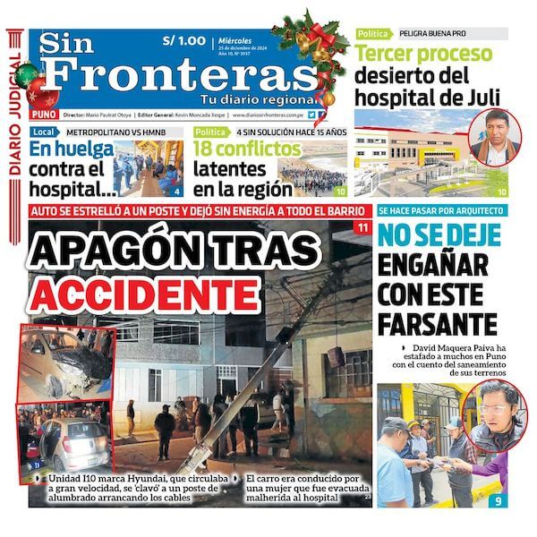 DIARIO SIN FRONTERAS PUNO