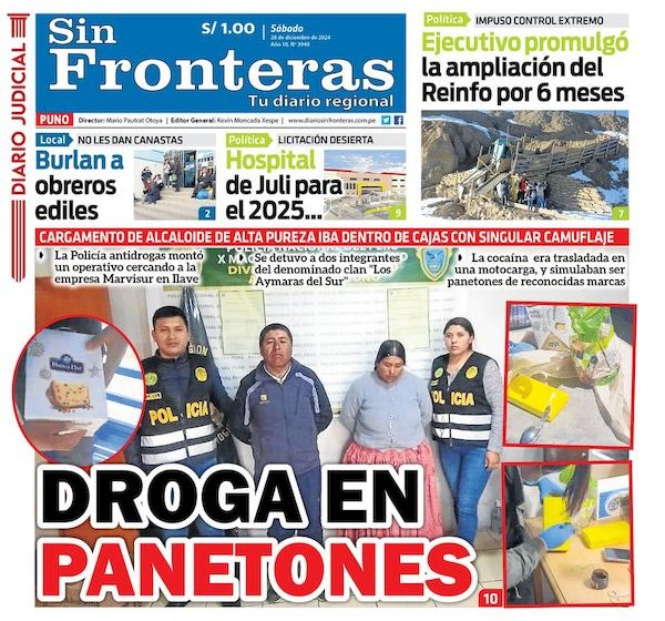 DIARIO SIN FRONTERAS PUNO