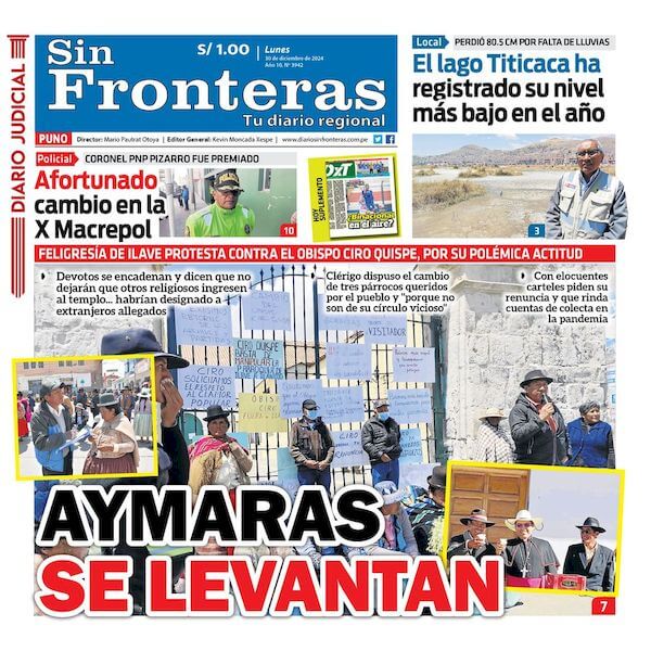 DIARIO SIN FRONTERAS PUNO