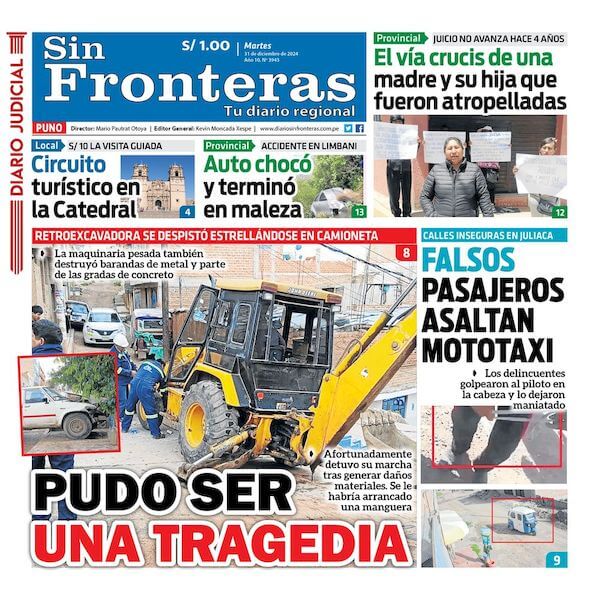 DIARIO SIN FRONTERAS PUNO