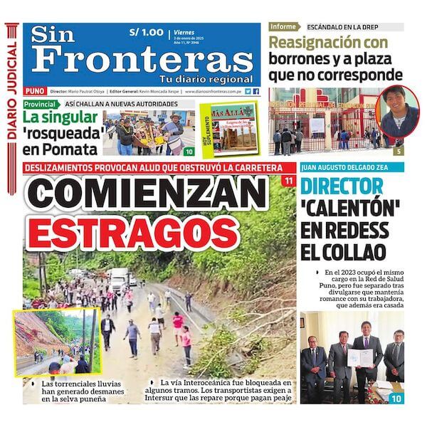 DIARIO SIN FRONTERAS PUNO