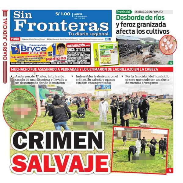 DIARIO SIN FRONTERAS PUNO