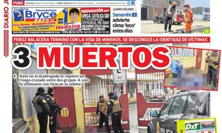 DIARIO SIN FRONTERAS PUNO