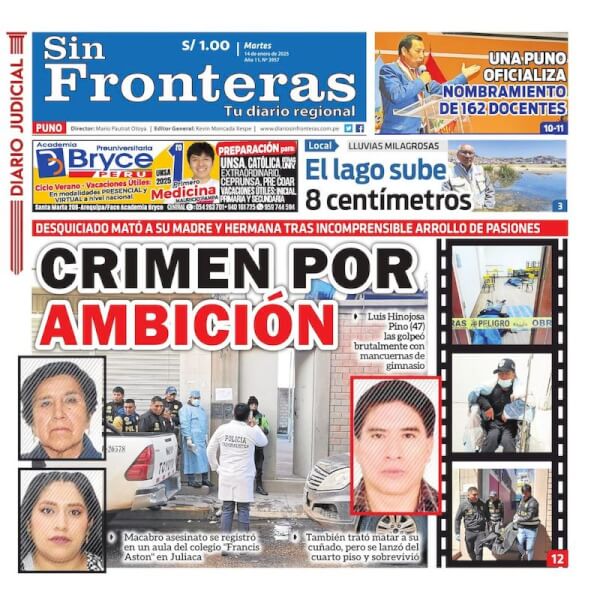 DIARIO SIN FRONTERAS PUNO