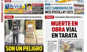 DIARIO SIN FRONTERAS TACNA