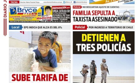 DIARIO SIN FRONTERAS TACNA