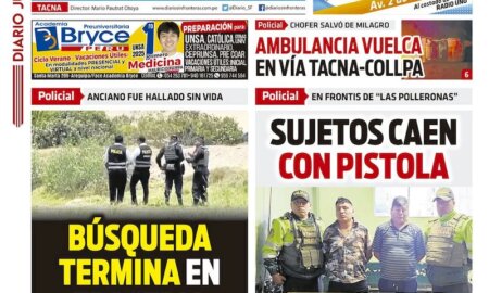 DIARIO SIN FRONTERAS TACNA