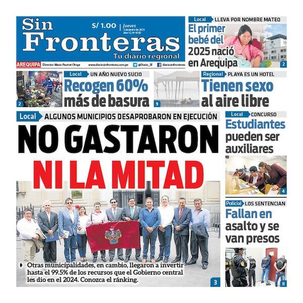 DIARIO SIN FRONTERAS AREQUIPA