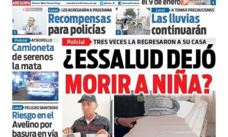 DIARIO SIN FRONTERAS AREQUIPA