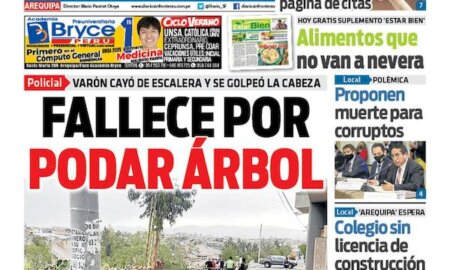 DIARIO SIN FRONTERAS AREQUIPA