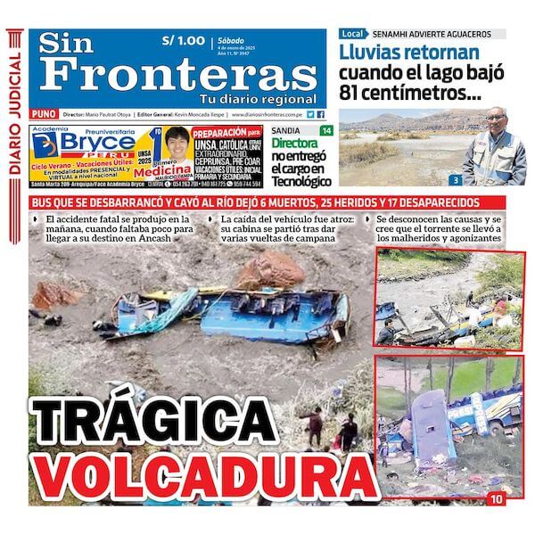 DIARIO SIN FRONTERAS PUNO