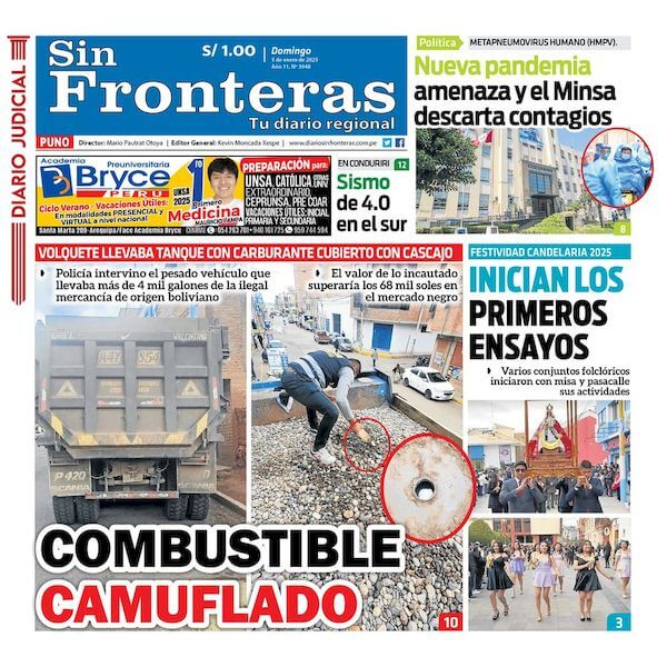 DIARIO SIN FRONTERAS PUNO