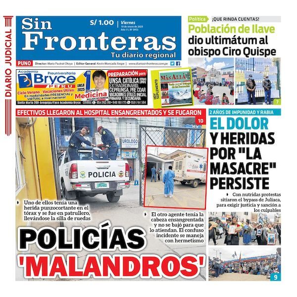 DIARIO SIN FRONTERAS PUNO