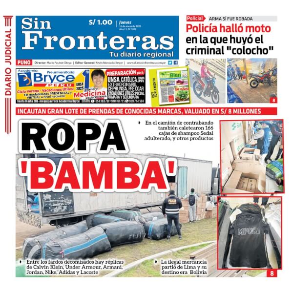 DIARIO SIN FRONTERAS PUNO