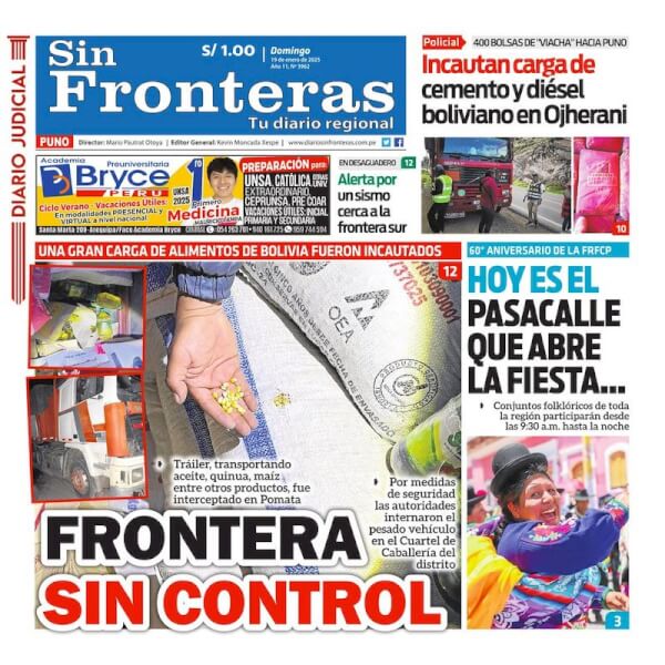 DIARIO SIN FRONERAS PUNO