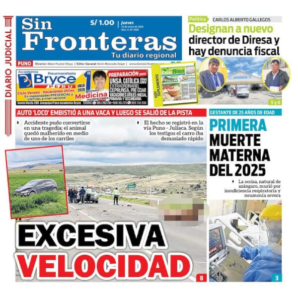 DIARIO SIN FRONTERAS PUNO