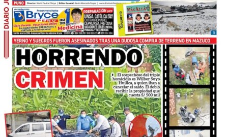 DIARIO SIN FRONTERAS PUNO