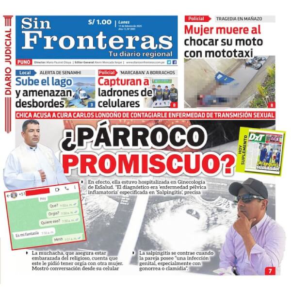 DIARIO SIN FRONTERAS PUNO