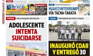 DIARIO SIN FRONTERAS TACNA