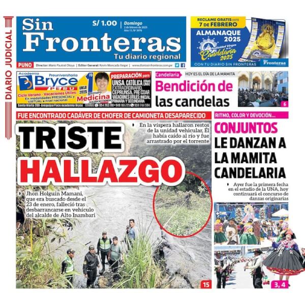 DIARIO SIN FRONTERAS PUNO