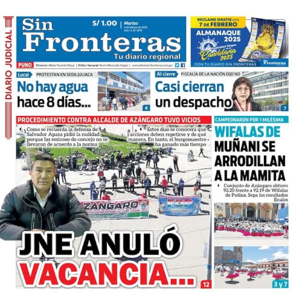 DIARIO SIN FRONTERAS PUNO