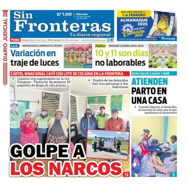 DIARIO SIN FRONTERAS PUNO