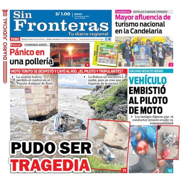 DIARIO SIN FRONTERAS PUNO