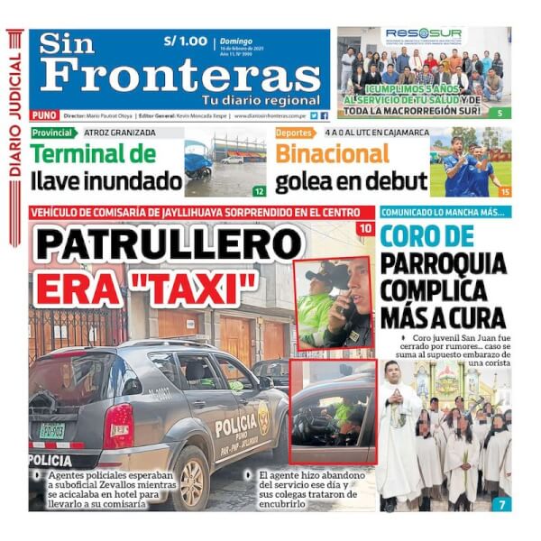 DIARIO SIN FRONTERAS PUNO