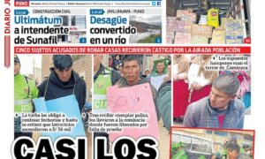 DIARIO SIN FRONTERAS PUNO