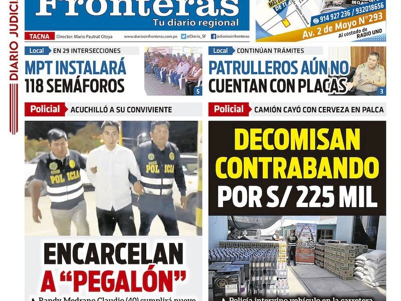 DIARIO SIN FRONTERAS TACNA