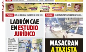 DIARIO SIN FRONTERAS TACNA