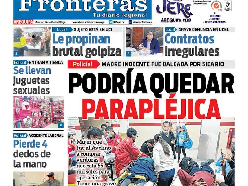 DIARIO SIN FRONTERAS AREQUIPA