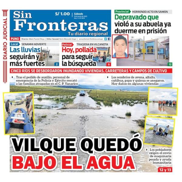 DIARIO SIN FRONTERAS PUNO