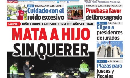 DIARIO SIN FRONTERAS AREQUIPA
