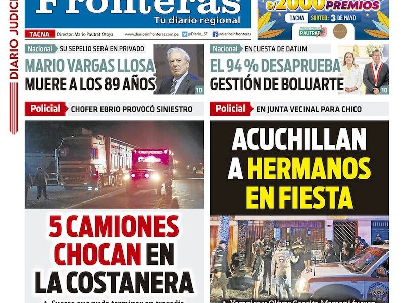 DIARIO SIN FRONTERAS TACNA
