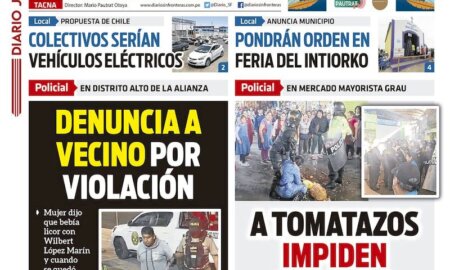 DIARIO SIN FRONTERAS TACNA