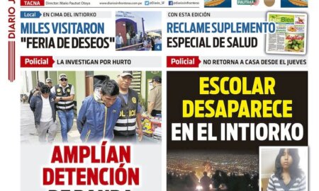 DIARIO SIN FRONTERAS TACNA