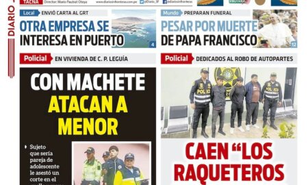 DIARIO SIN FRONTERAS TACNA