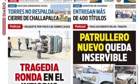 DIARIO SIN FRONTERAS TACNA