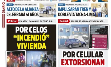 DIARIO SIN FRONTERAS TACNA